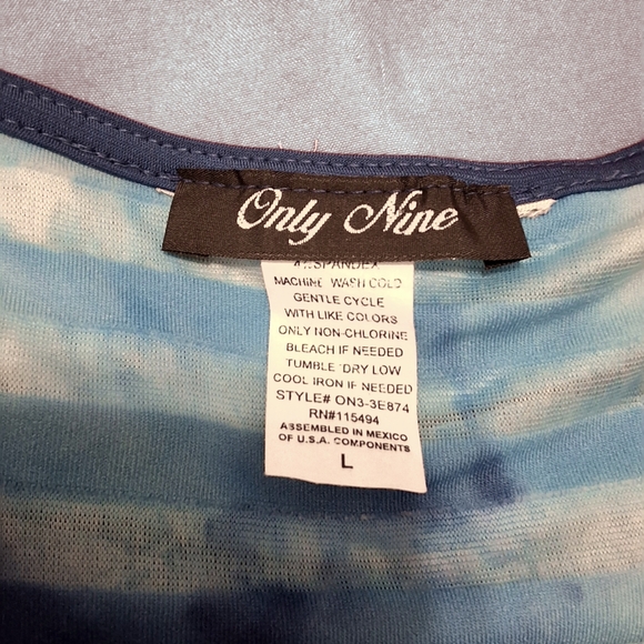 Only NINE, Large, Woman's Animal Print Layered Top - Picture 3 of 7